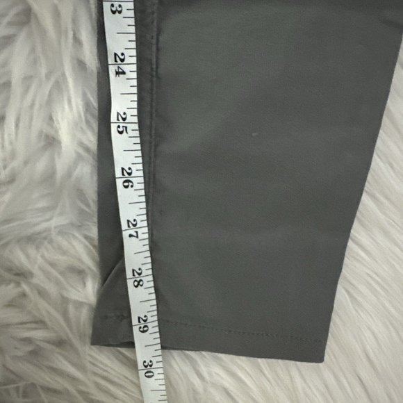 Prana womens gray double knee skinny jeans gray 4 stretch EUC - Picture 8 of 14